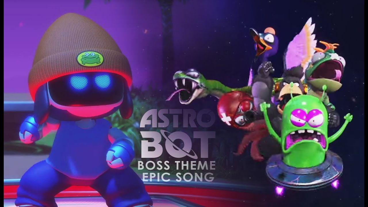🎶 Astro Bot Showdown | All Boss Battles Song!  🎶  #nebulax #wakotako #mechaleon #mcfly #venomara