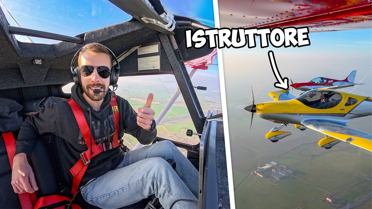 TORNO A SCUOLA DI VOLO... con IL MIO AEREO ✈️