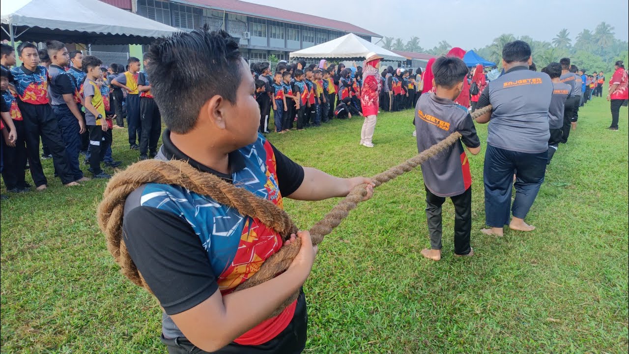 Sukan tarik Tali semi final sukan sekolah 2025
