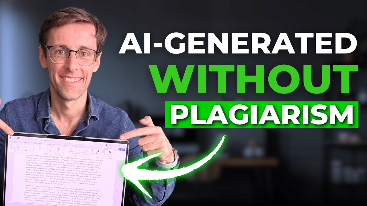36 NEW ways to use AI to write research papers WITHOUT plagiarism