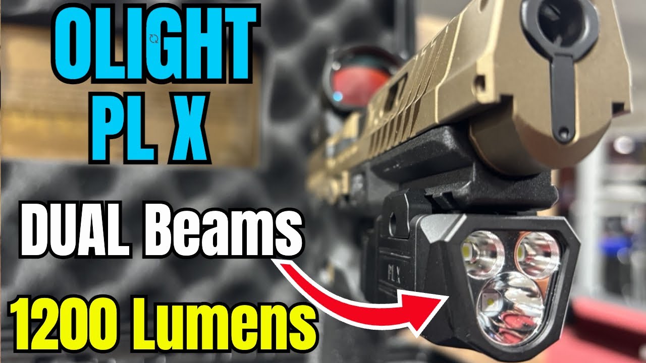 Новый двухлучевой тактический фонарь Olight PL X &mdash; это настоящий прорыв!