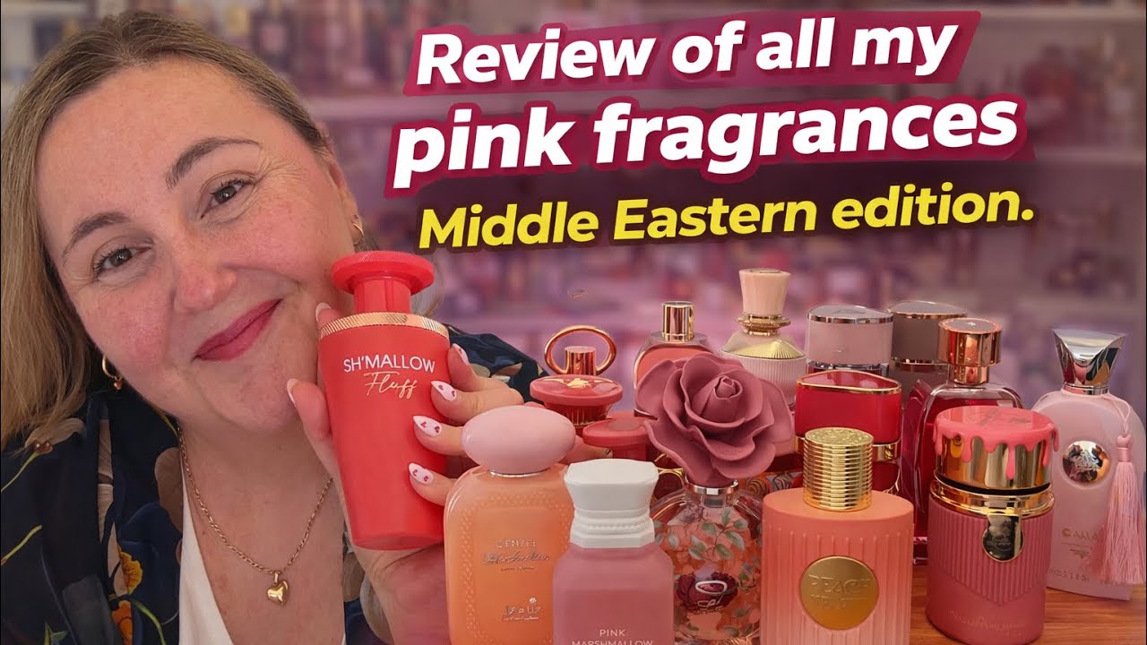 Review of my Beautiful Pink fragrances, Middle Eastern edition 🩷🩷🩷￼