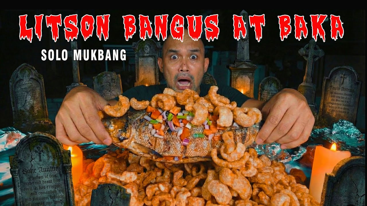 SOLO MUKBANG SEMENTERYO DAMI PARAMDAM