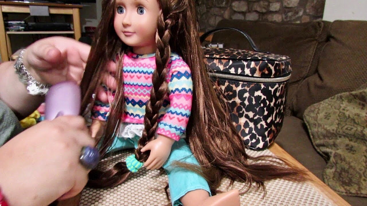 ASMR DOLL HAIR BRUSHING AND PLAY; MY LITTLE PONY🦄 🎀1080 HD🎀