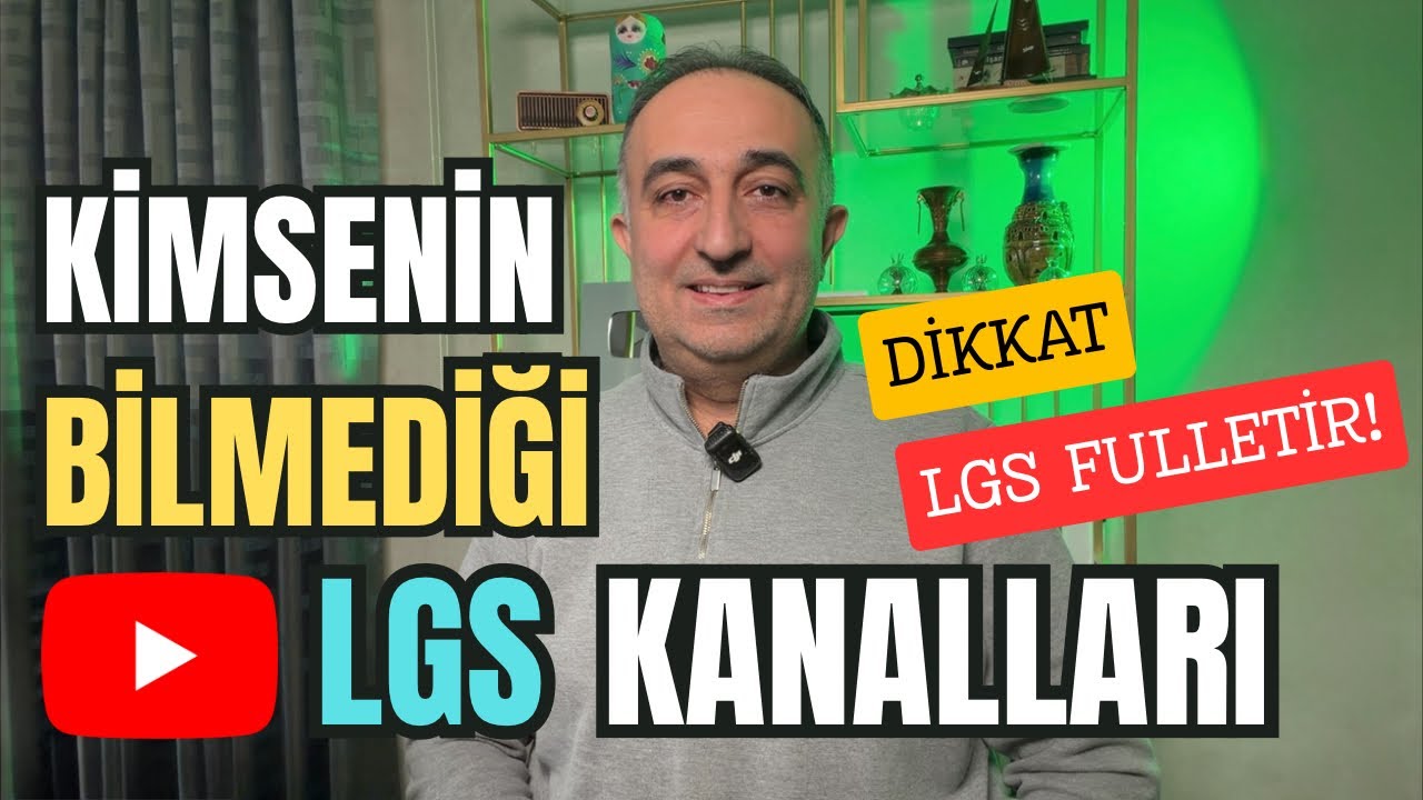LGS Fulleten YouTube Kanal &Ouml;nerileri