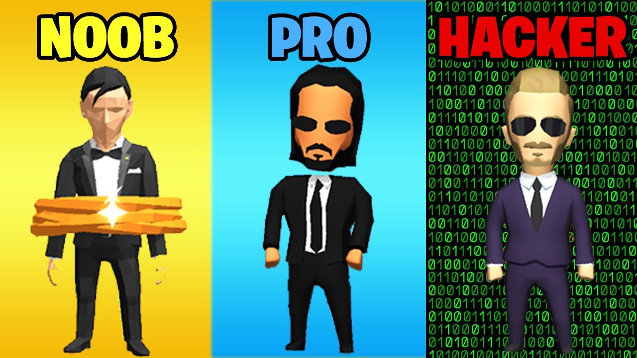 NOOB vs PRO vs HACKER - Protect The VIP