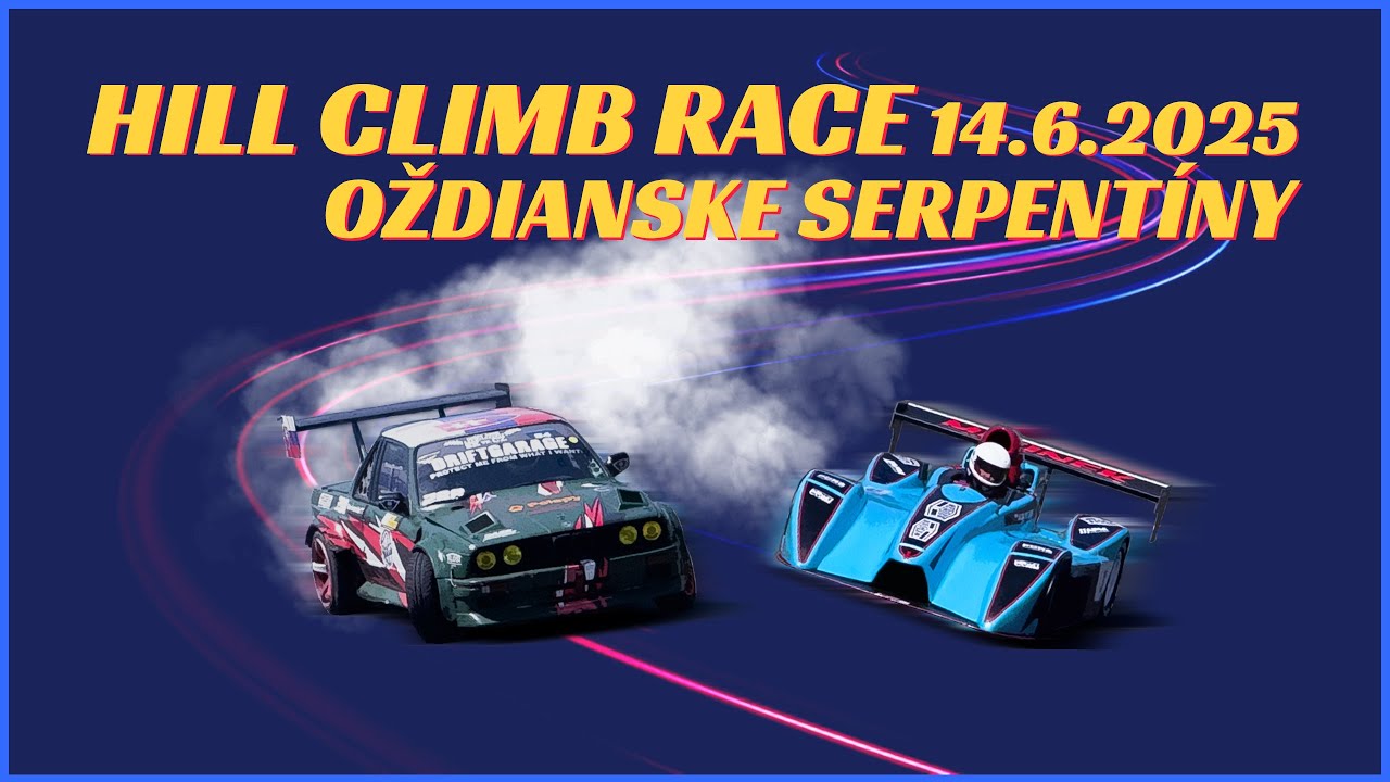 Hill Climb Race: Oždianske serpentíny 14.6.2025