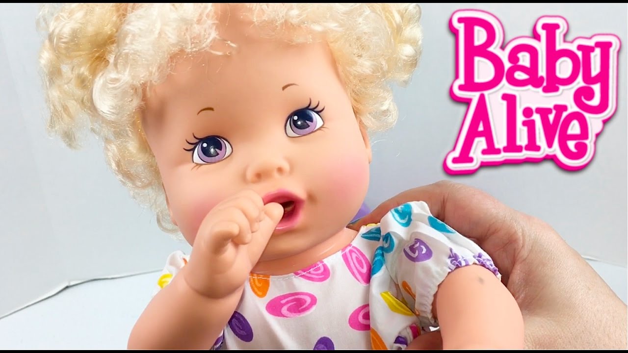 Vintage Talking Baby Alive Potty Doll Unboxing! 1992