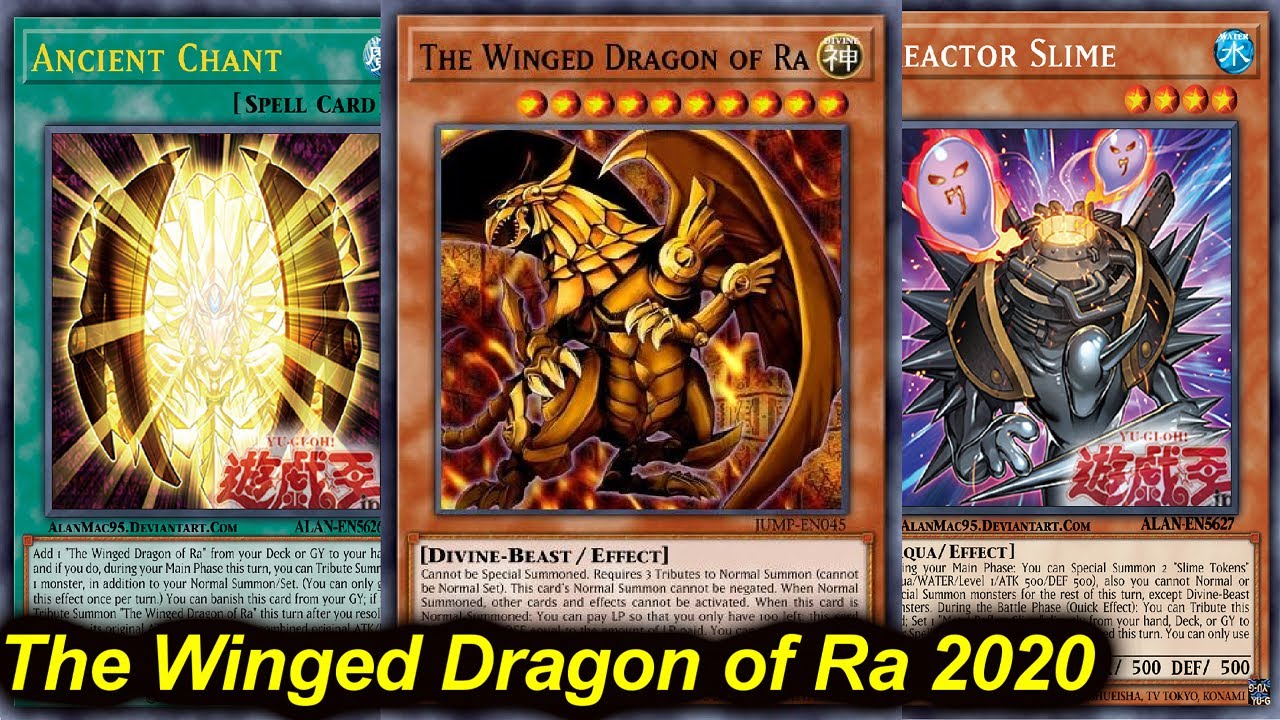 The Winged Dragon Of Ra Reactor Slime OTK Deck 2020 - New Support!!