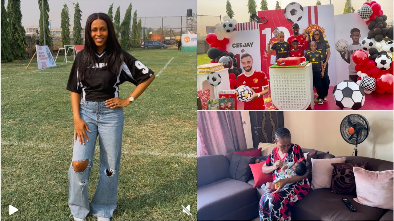 Налаживаем связь с нашим малышом | @NnekaNwogu устроила грандиозную вечеринку в честь своего 10-л...