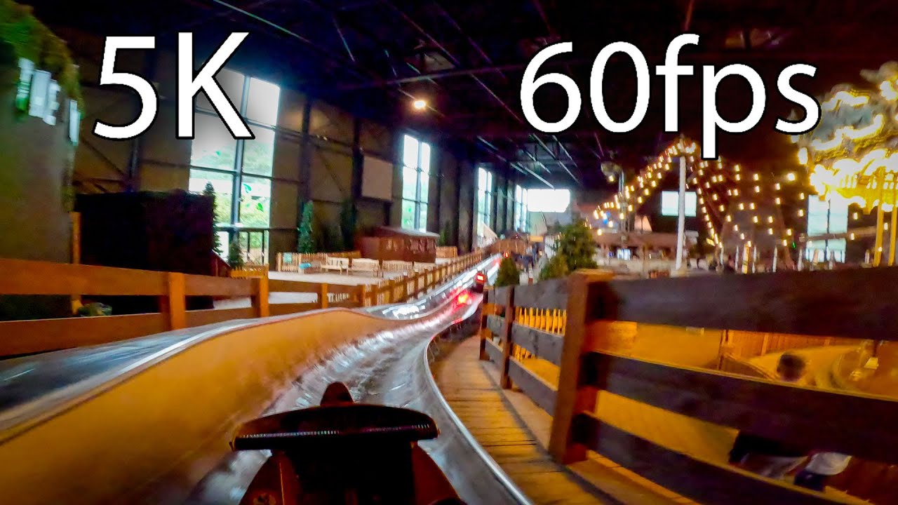 Maximus' Blitz Bahn on-ride 5K POV @60fps Toverland