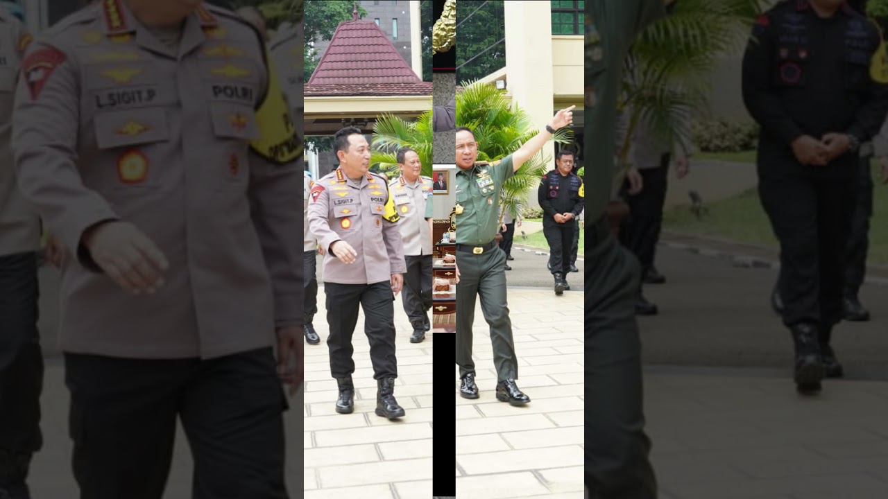 Kunjungi Mabes Polri, Panglima TNI Perkuat Sinergi TNI-Polri