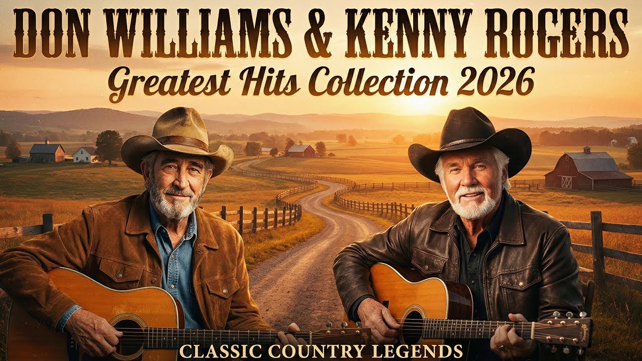 Don Williams & Kenny Rogers Greatest Hits 🎶 Best Country Classics Nonstop Playlist