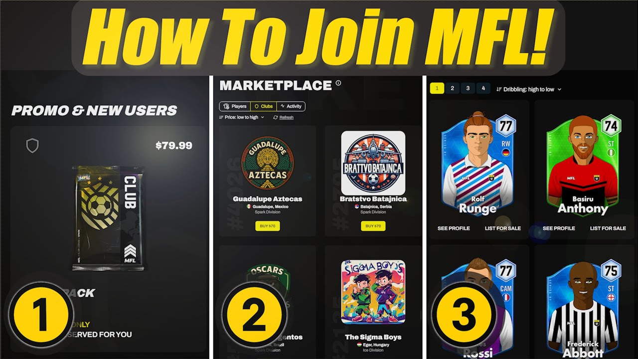 3 Ways You Can Still Join MFL During The Season! 🔥