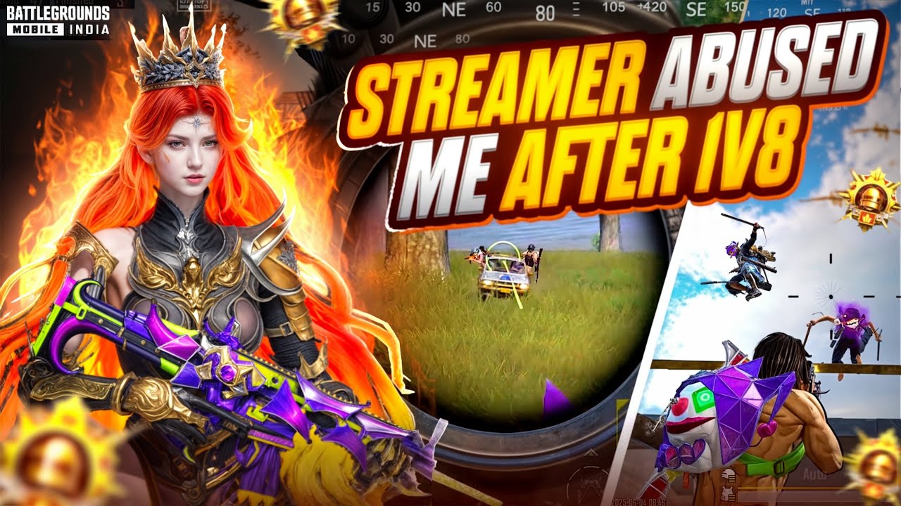 [ 5+ STREAMERS ] ABUSED & REPORTED Me 😱 Bixi Op vs YouTubers 🔥 BGMI