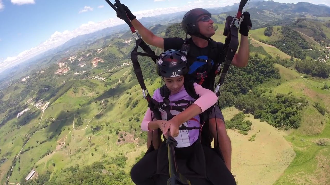 Voo Duplo Rampa do Mirante, copiloto Isabel...