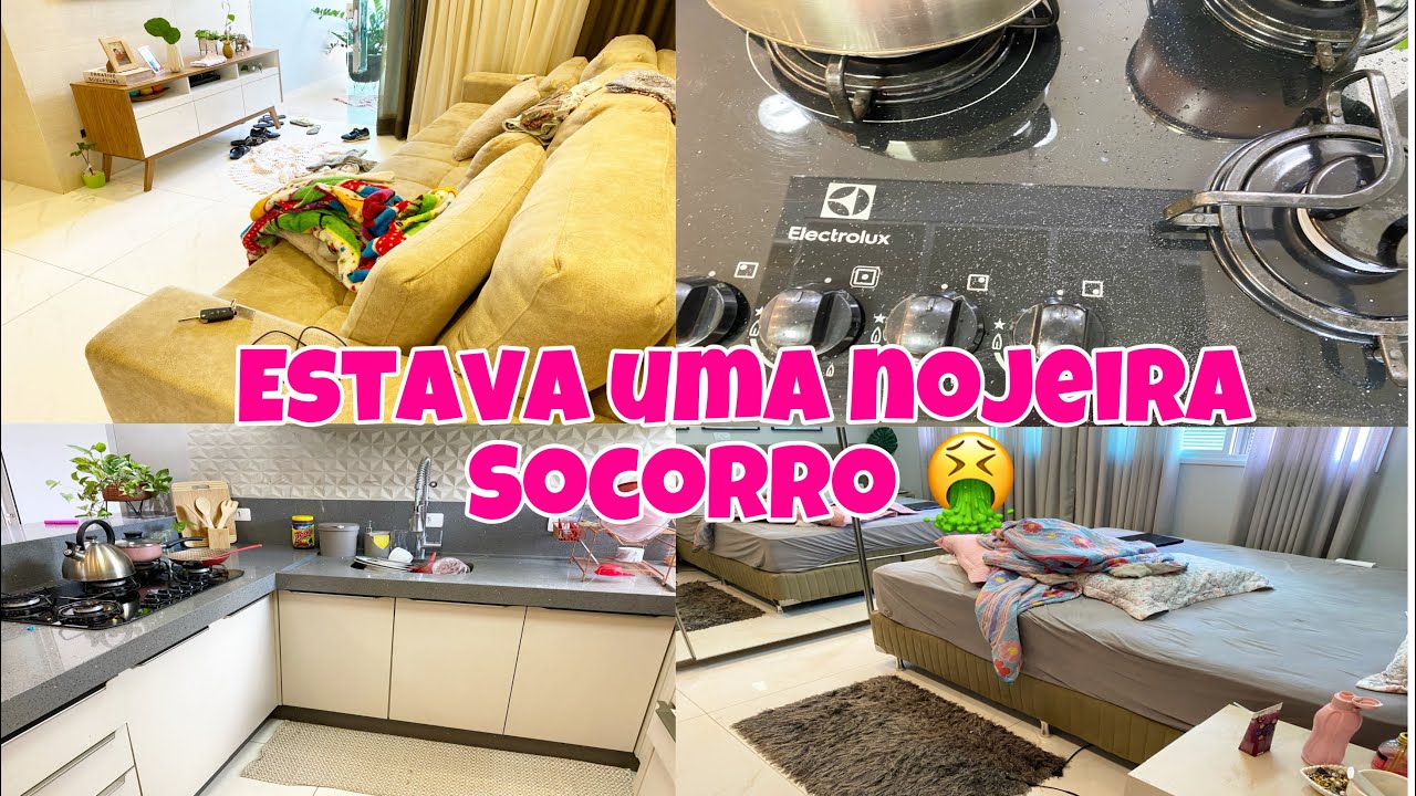 3 DIAS SEM LIMPAR A CASA | MOTIVAÇÃO DE LIMPEZA | DIA DE FAXINA POR AQUI | feat Juliana Gouveia 💗