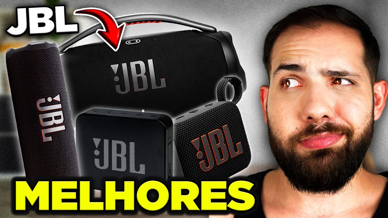 AS 5 Melhores CAIXAS DE SOM JBL em 2025 | Qual Caixa de Som JBL Comprar?