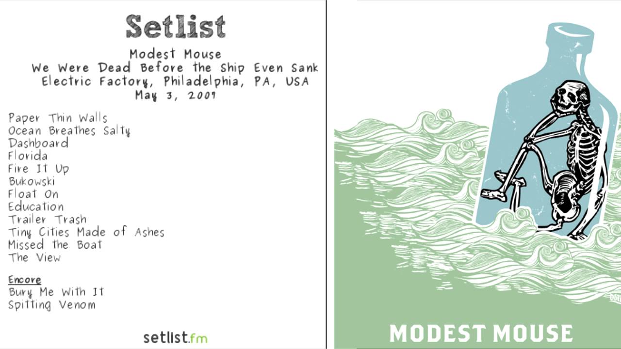 Modest Mouse - The Electric Factory (2007) FULL CONCERT