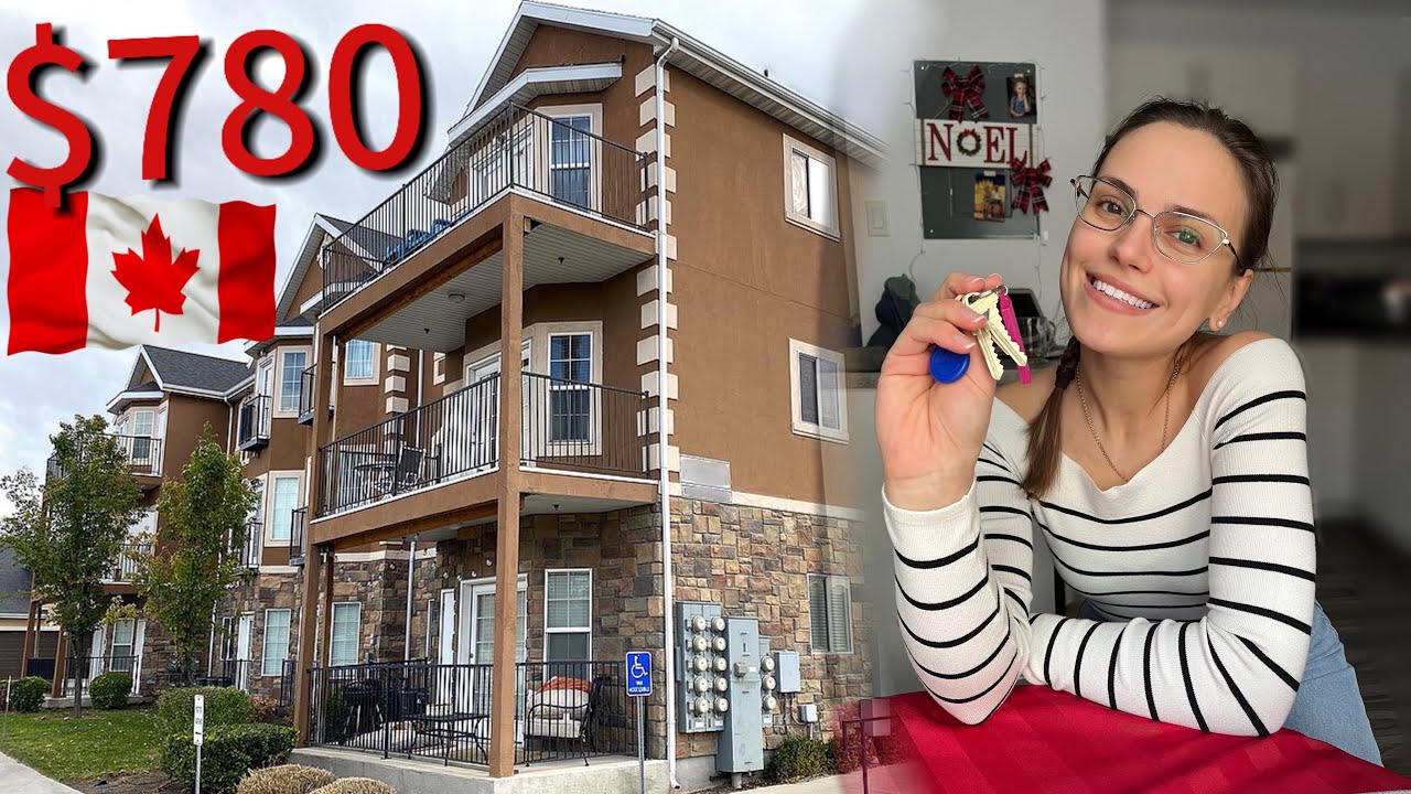 CANADIAN APARTMENT TOUR | Our Canadian Apartment | RENTAL COST IN QUEBEC, CANADA  🍁