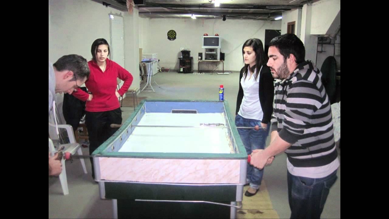 Reparar Futbolin Parte 1