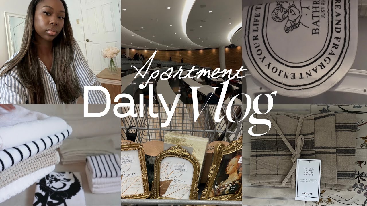 VLOG |  Dream apartment haul + back to uni + FaceTime/ chitchat + more