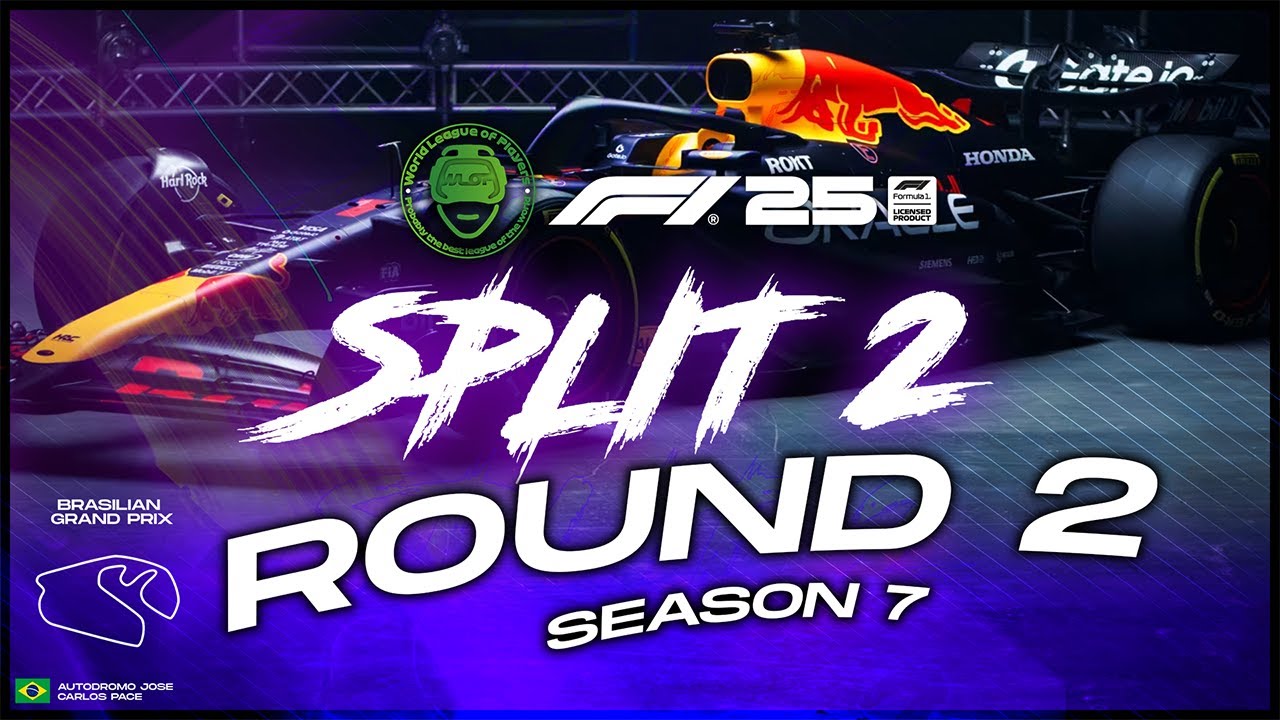 🏎️ Season 7 F125 | Split 2 – GP Brazylii | World League of Players – Runda 2