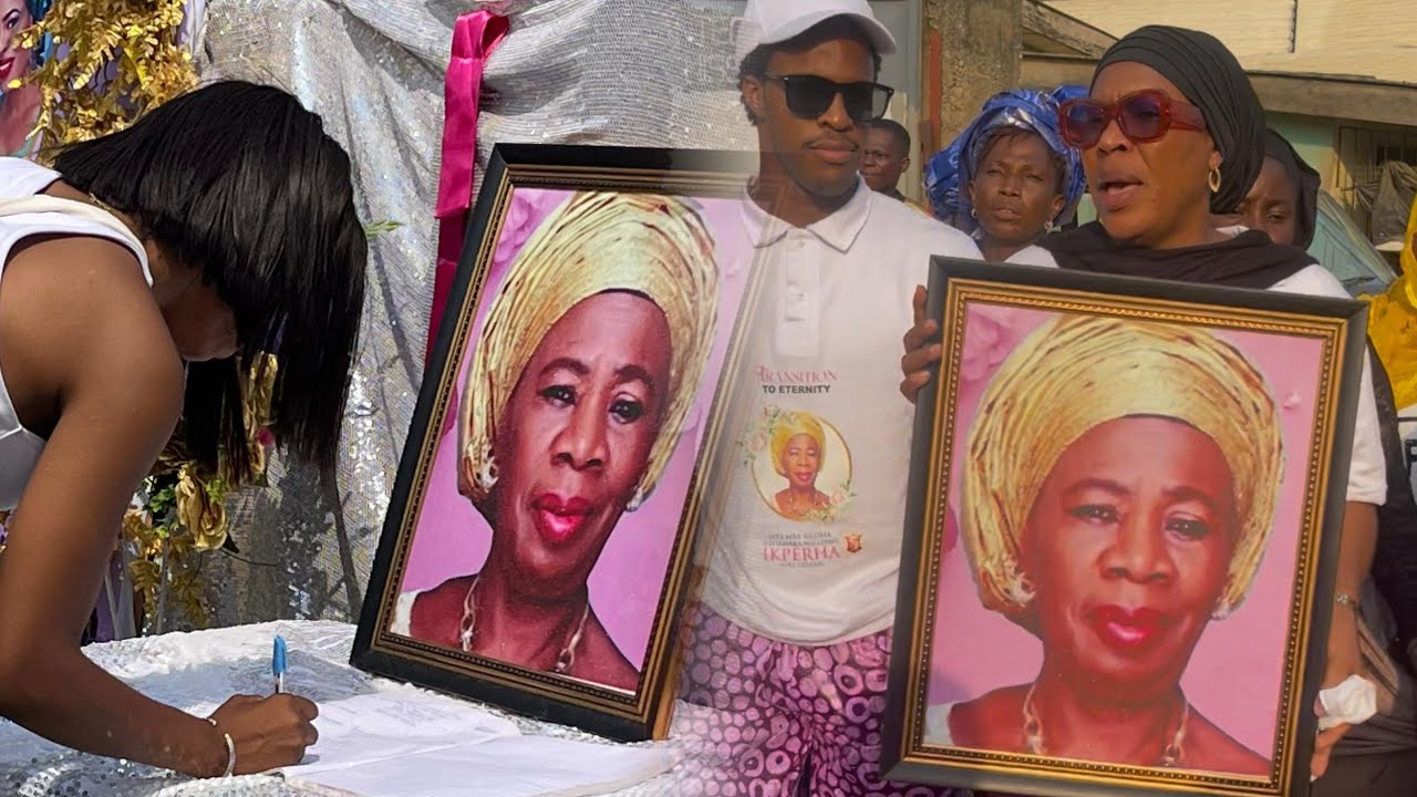 WATCH FULL VIDEO OF POPULAR ACTRESS FATHIA WILLIAMS LATE MOTHER'S WAKE KEEPING SERVICE 
