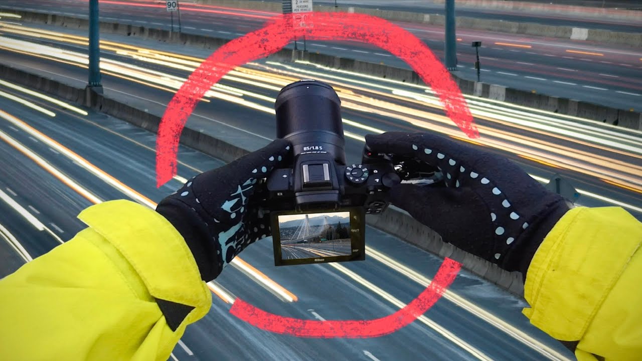 Beautiful Light Trails Photography POV // Nikon Z 50  📷