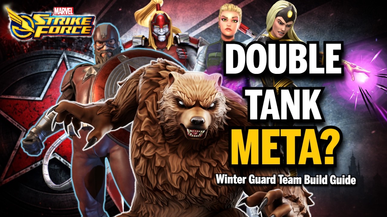 Winter Guard Team Build Guide | Is Double Tank the New META? | Marvel Strike Force