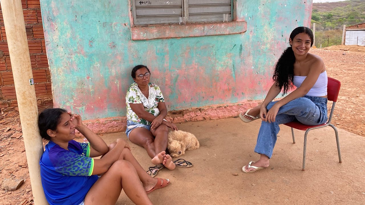 FINAL DE TARDE COM A FAMÍLIA TREVO DO SERTÃO COMEÇO A CHUVE 