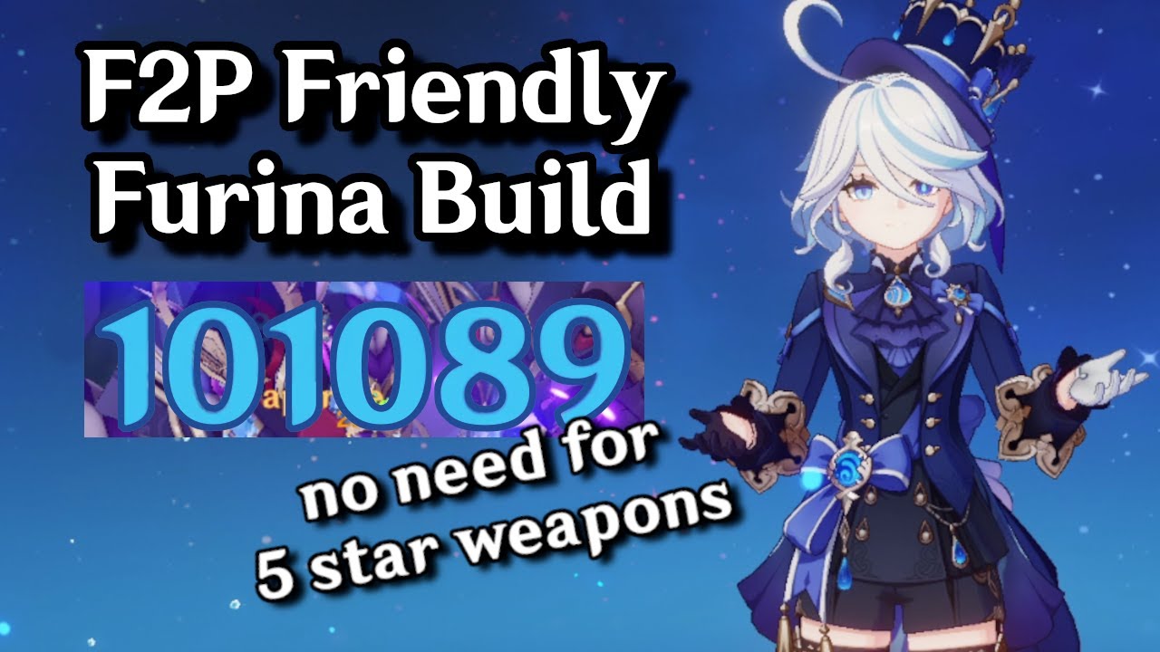 F2P Furina Build! STUNNING Damage & Utility! | Genshin Impact