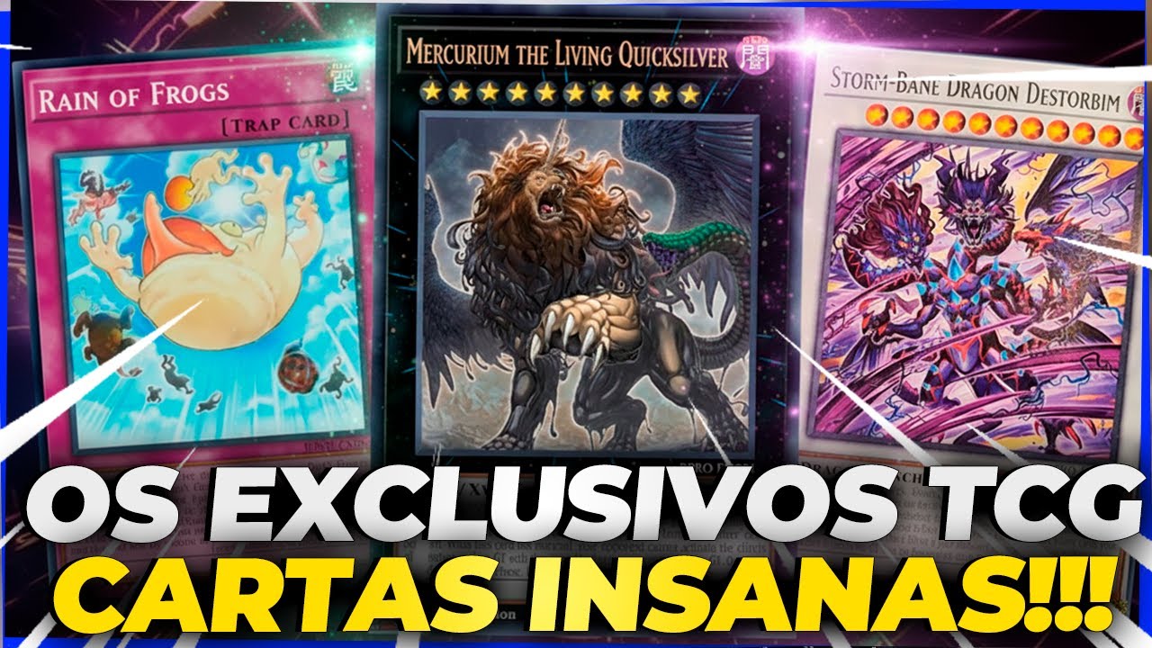 SUPORTE PARA CAOS, DECK DE AQUA, F.A E MAIS!! EXCLUSIVOS TCG DA BURST PROTOCOL!