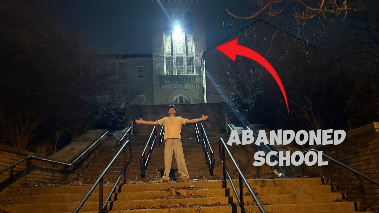 Exploring ABANDONED Schoolhouse at 3AM Challenge (GONE WRONG)!!!
