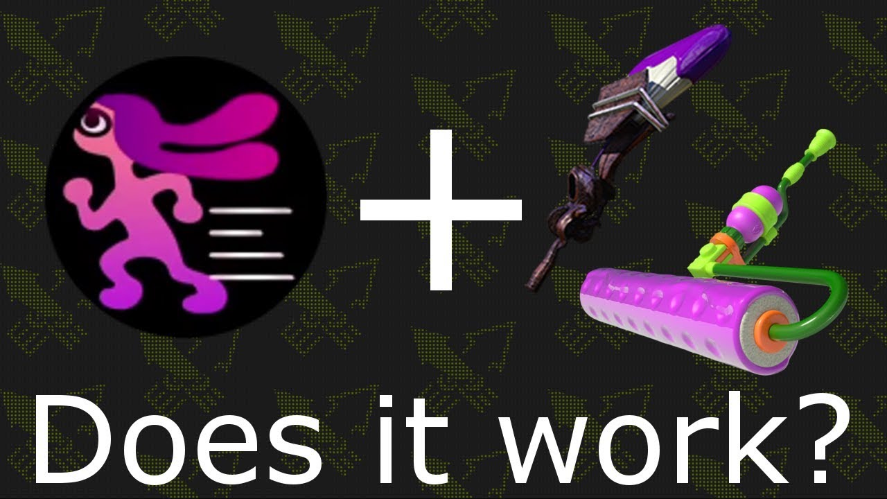 Splatoon 2 - Does Run Speed affect Roller/Brush Speed?