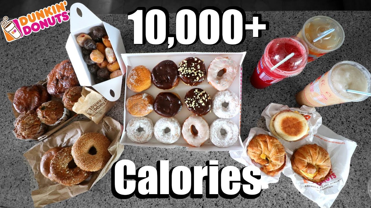 Dunkin Donuts 10,000(+) Calorie Challenge
