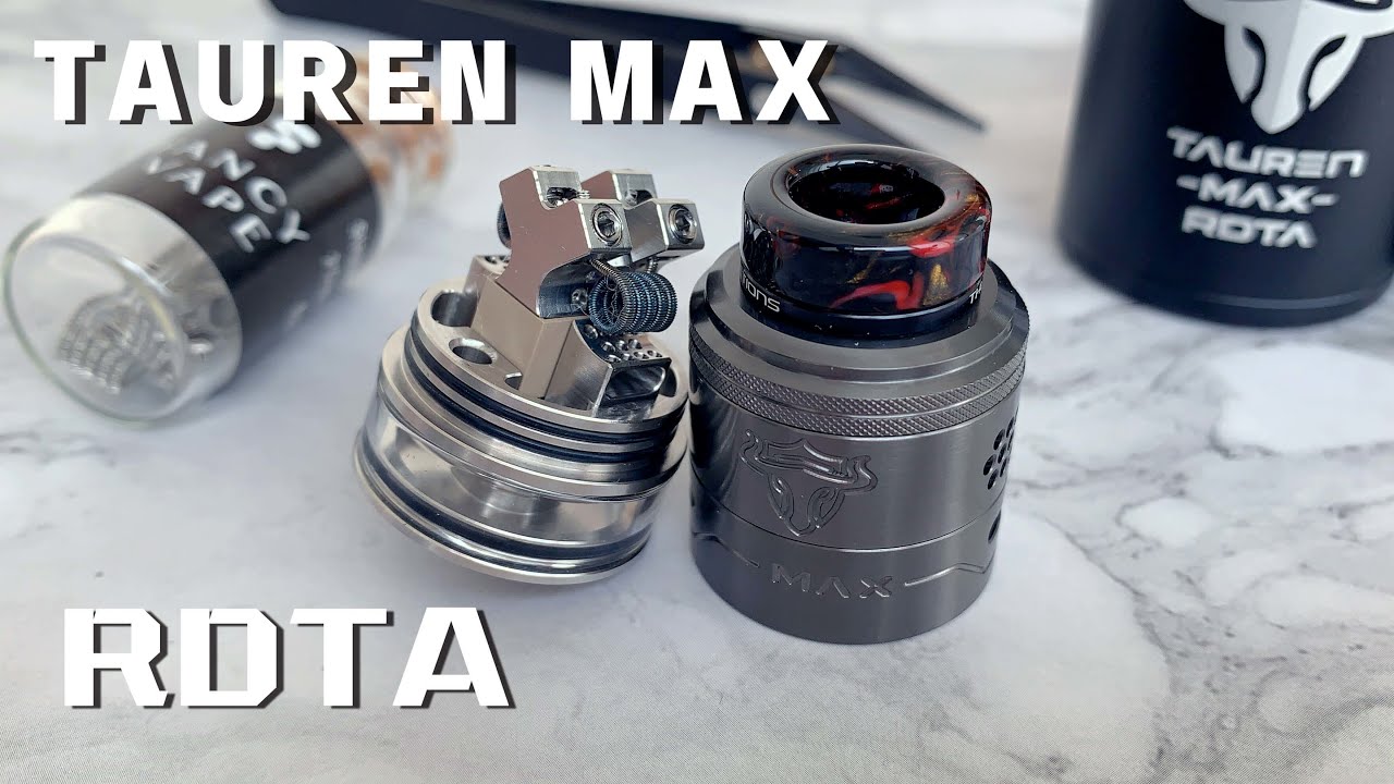 Rebuilding the ThunderHead Creations THC Tauren Max RDTA! ( Vapesourcing Review )