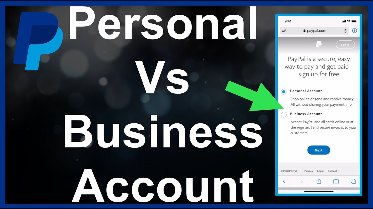 Personal Vs Business PayPal Account (Which One?)