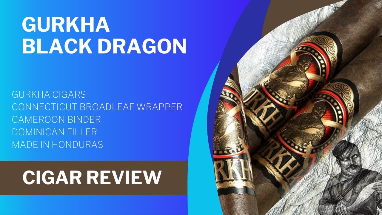 Gurkha Black Dragon Cigar Review by Konrad