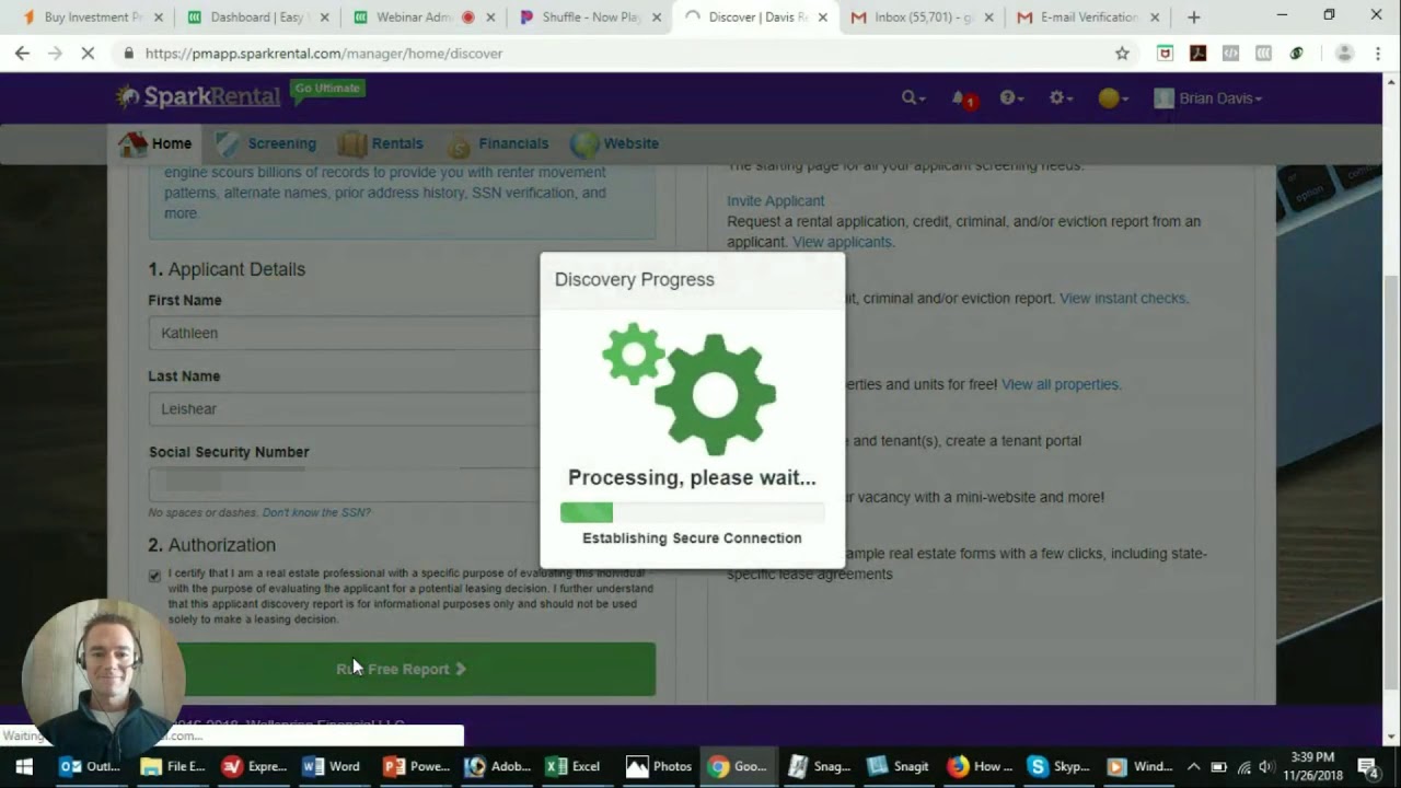 Free Background Check Video