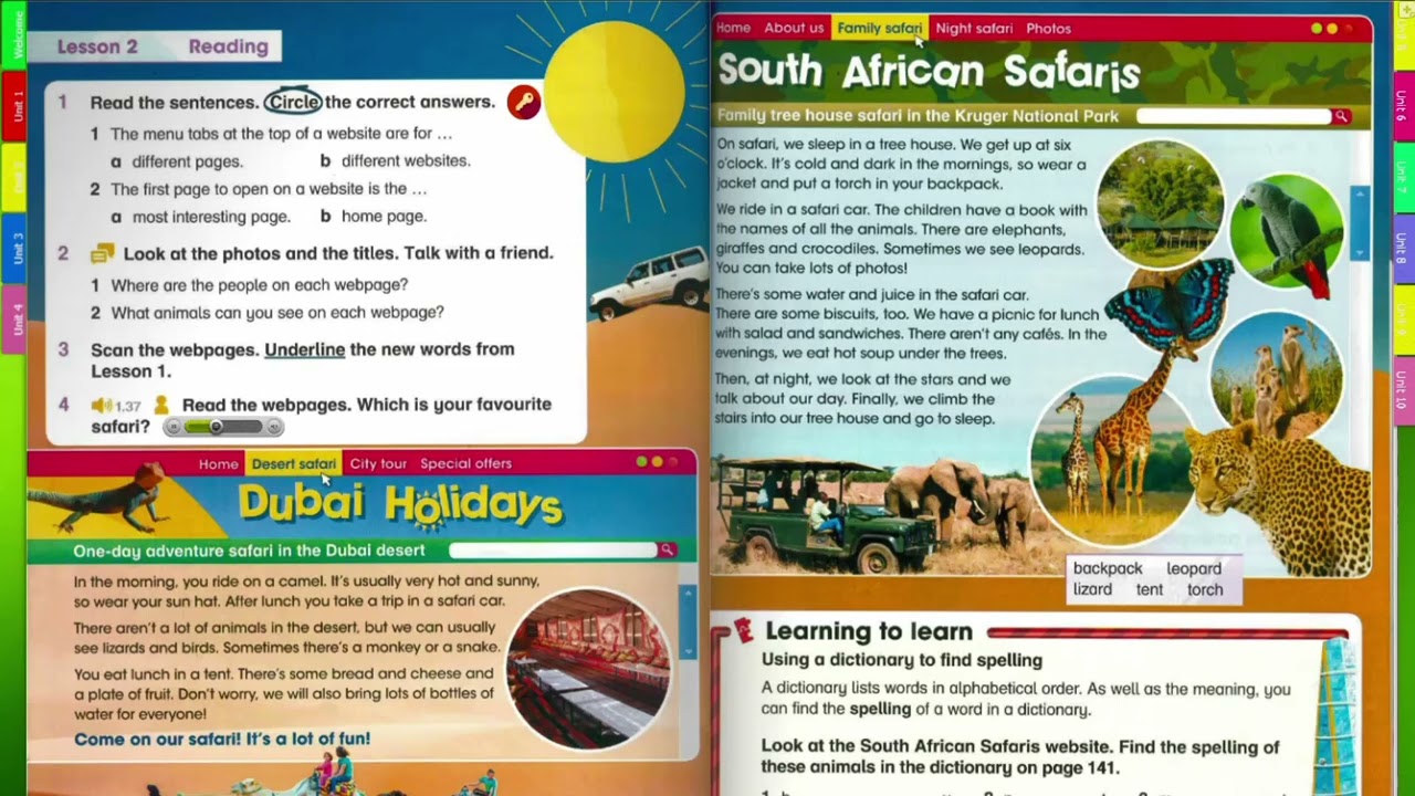 Academy Stars 3 - Unit 4 - Lesson 2: Reading