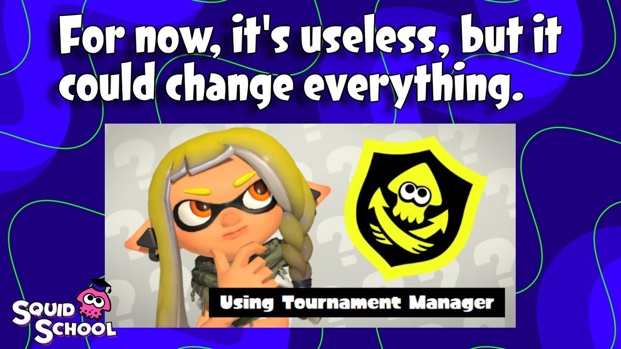 Splatoon's New Tournament Manager App