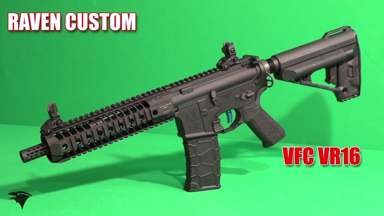 Review | VFC VR-16 SABER CQB CUSTOM Advanced Plus Upgrade 35 RPS | Raven Airsoft / AIRSOFT ITALIA