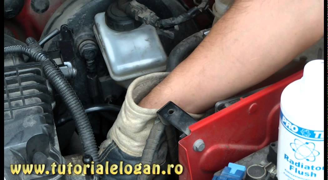 Tutorial schimbat antigel la Logan 1.5dci. part. 2