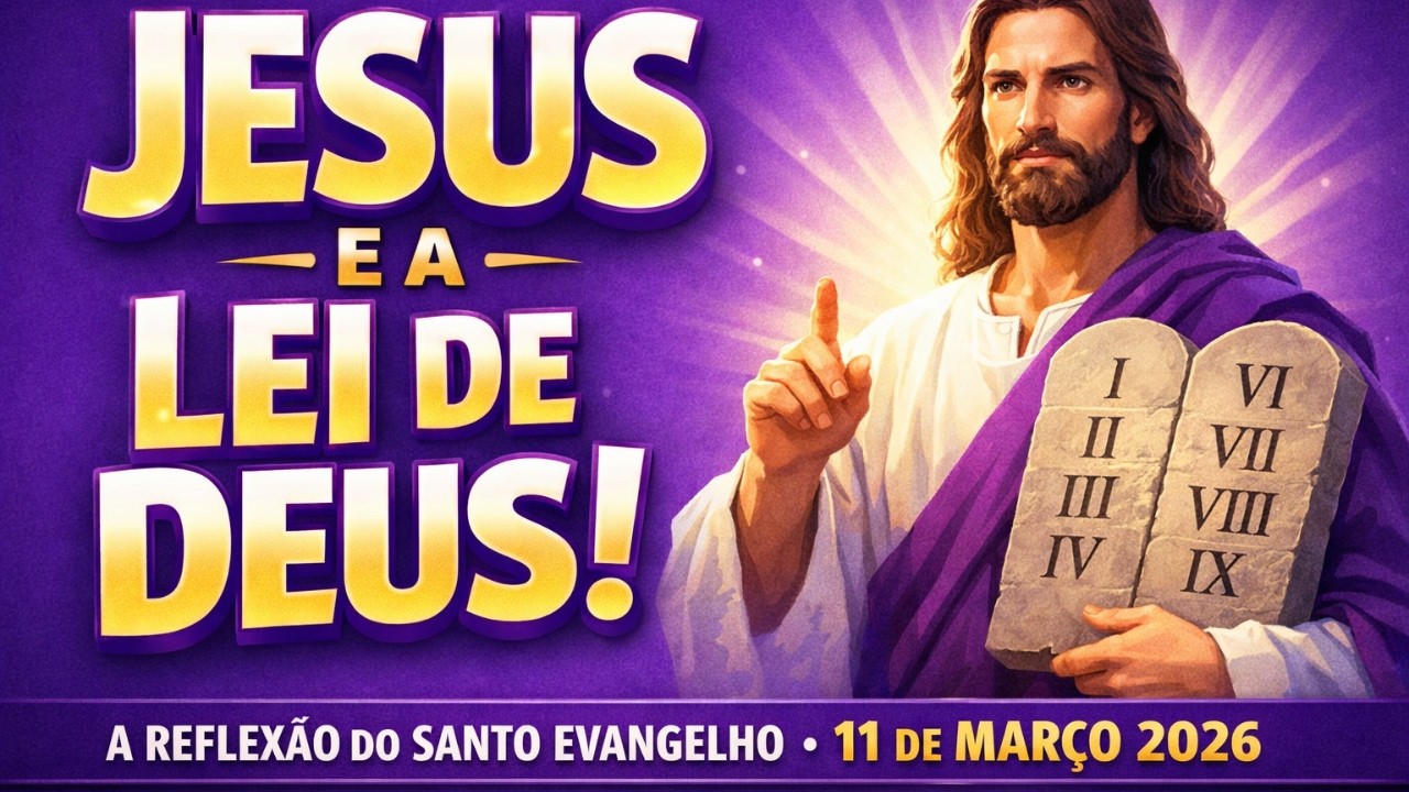 A REFLEXÃO DO SANTO EVANGELHO | LITURGIA E HOMILIA DIÁRIA | OUÇA E COMPARTILHE !