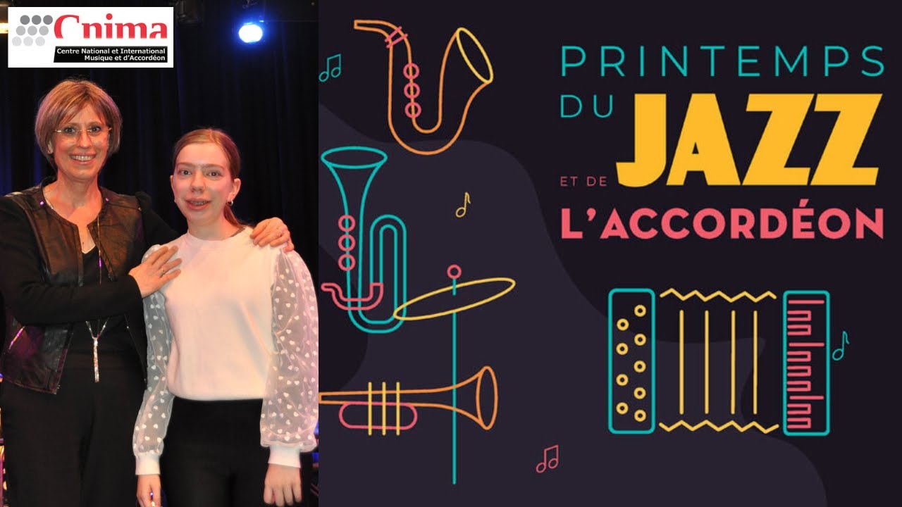 PERLES DE CRISTAL - REINE DE MUSETTE - Madlyn accordéon - Concert du CNIMA à GENNEVILLIERS Mars 2024