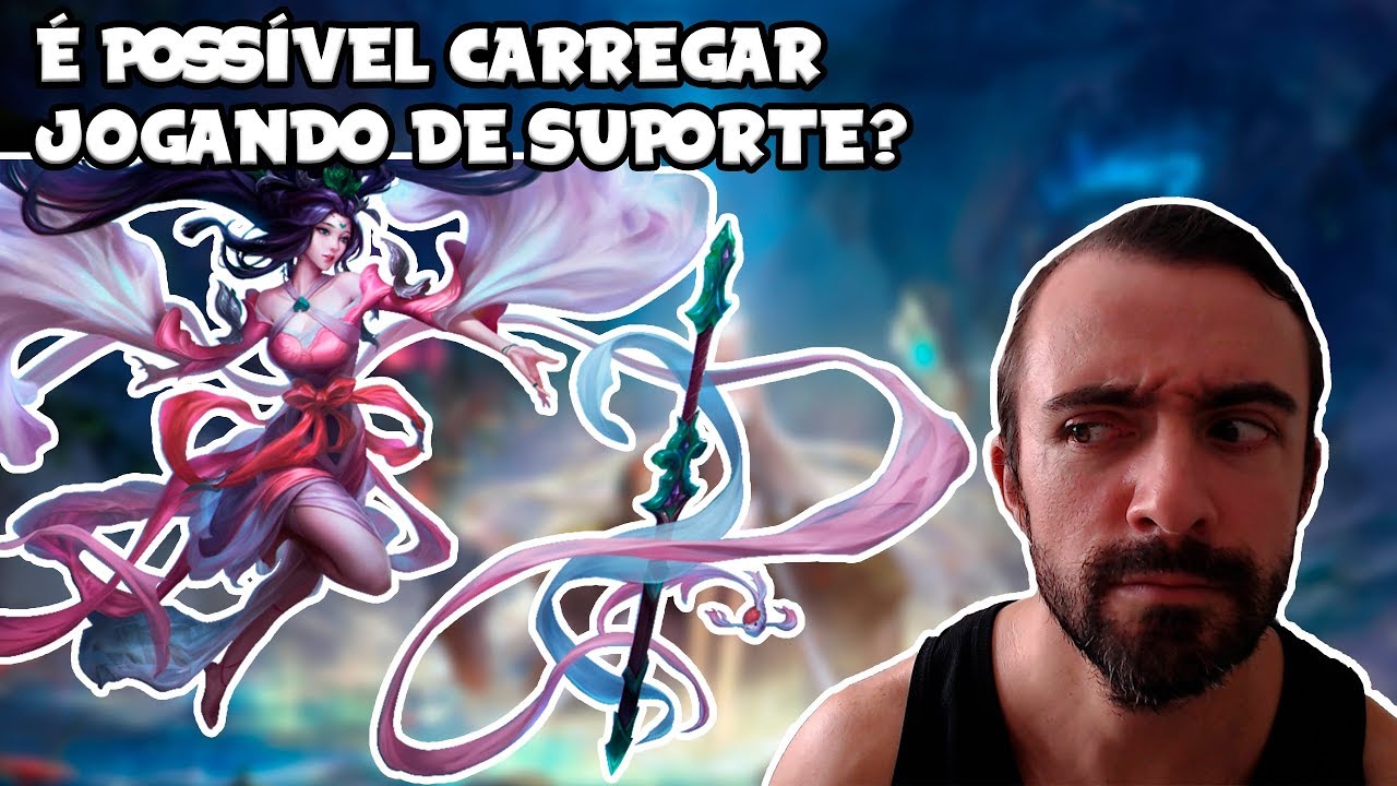 É POSSÍVEL CARREGAR JOGANDO DE SUPORTE?