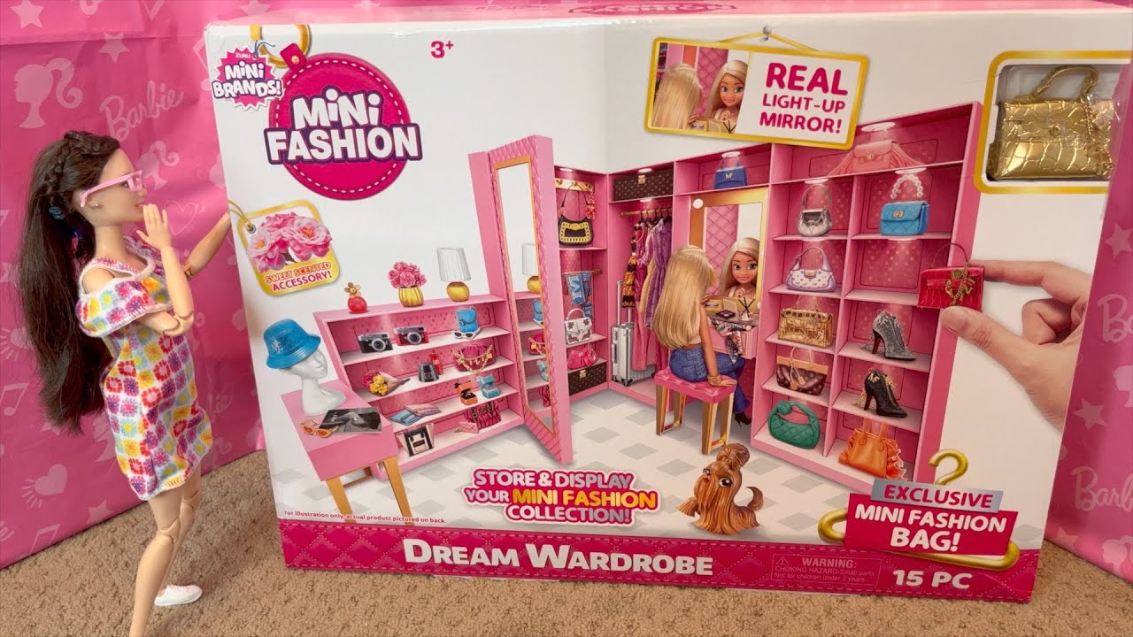 Mini Fashion Dream Wardrobe Unboxing 🎀👗