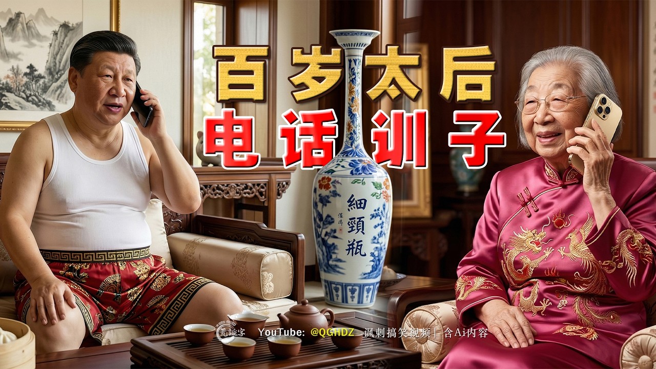百岁太后 电话训子！
