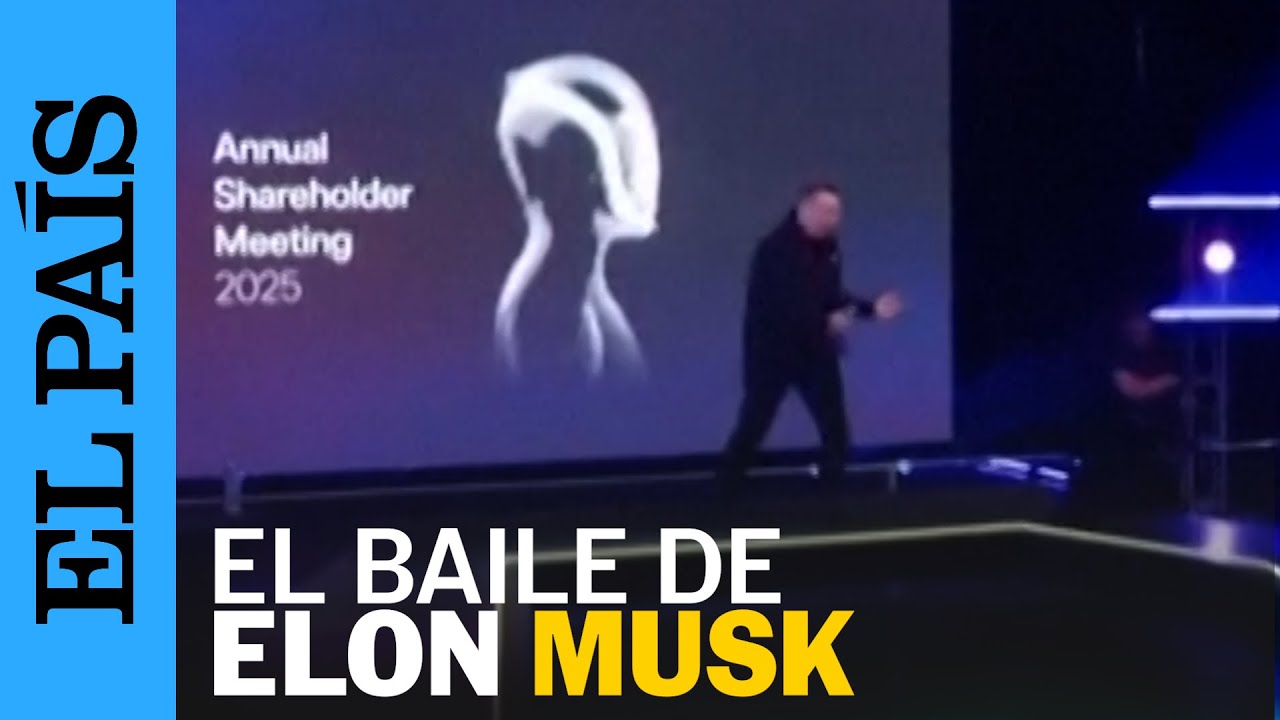 El baile de ELON MUSK en la junta de accionistas | EL PA&Iacute;S